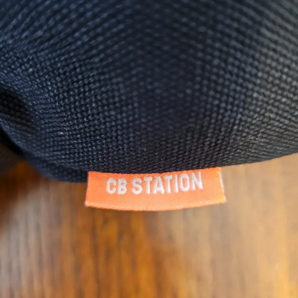 CBStation Large, Black Canvas Travel Crossbody Bag, NWOT - Picture 6 of 14
